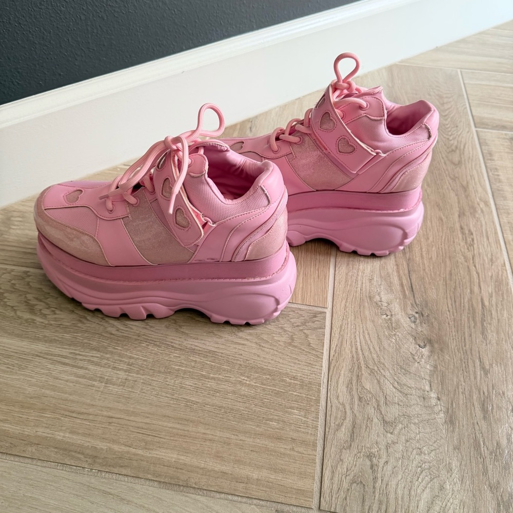 Dolls Kill Sugar Thrillz sz 8 platform Lolita sneaker shoe Rave festival concert